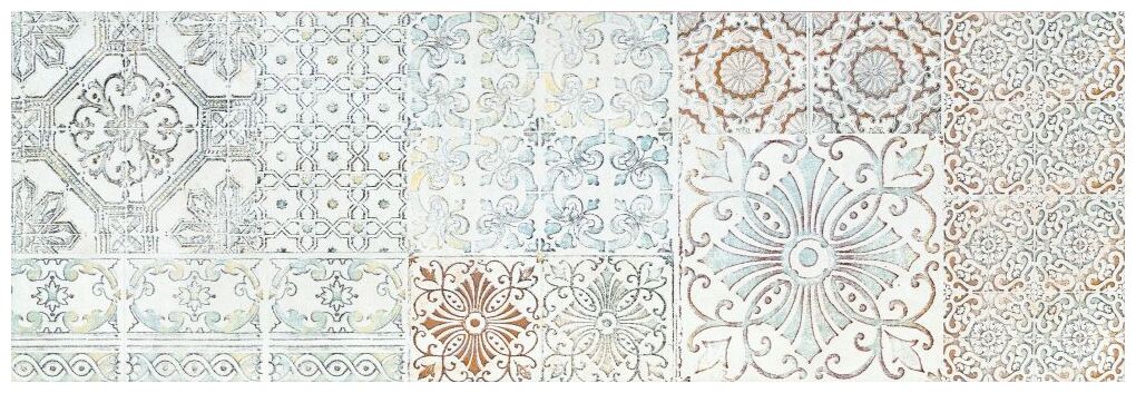 ceramika color vinci patchwork płytka ścienna 25x75 - zdjęcie główne