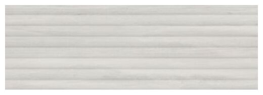 Biała płytka ścienna Savona White Premium 25x75 z połyskiem i subtelną fakturą poziomych linii