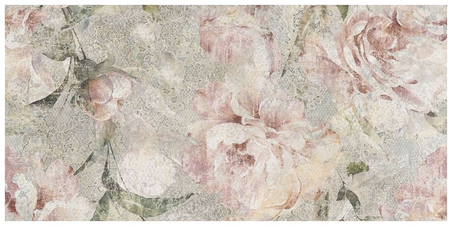 ceramika końskie ccr114-1 scarlet flowers dekor 30x60 - zdjęcie nr: 2
