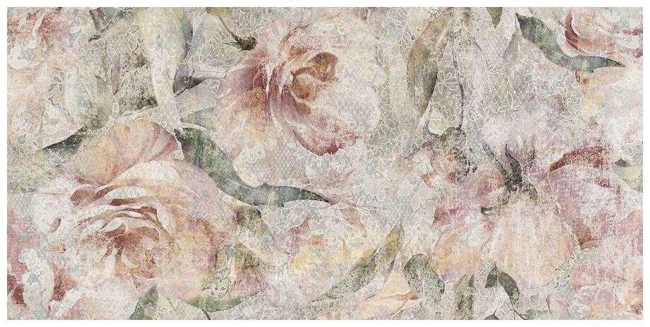 ceramika końskie ccr114-1 scarlet flowers dekor 30x60 - zdjęcie nr: 3