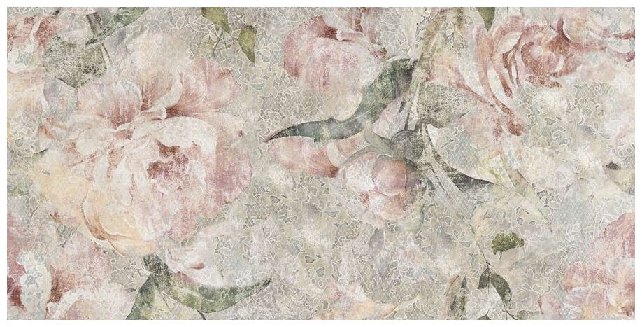 ceramika końskie ccr114-1 scarlet flowers dekor 30x60 - zdjęcie nr: 4