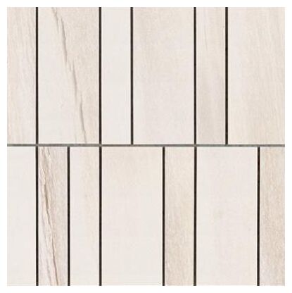 Duża mozaika Rosario 25x25 w jasnych kremowo-beżowych odcieniach z błyszczącą powierzchnią