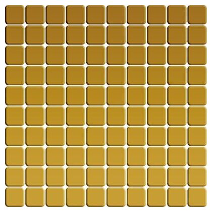 ceramika końskie gold mozaika 24.8x24.8 - zdjęcie główne