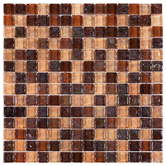 ceramstic arte brown mozaika szklana 30x30 (ms-18) - zdjęcie główne