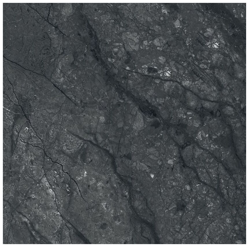 Grafitowy gres Expresivo Negro 60x60 z wyraźnym rysunkiem imitującym naturalny kamień