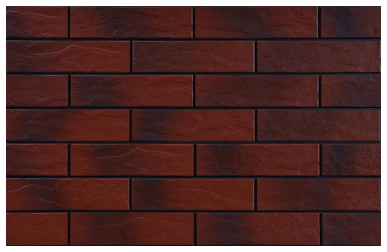 cerrad country wiśnia rustiko mat elewacja 6.5x24.5 - zdjęcie główne