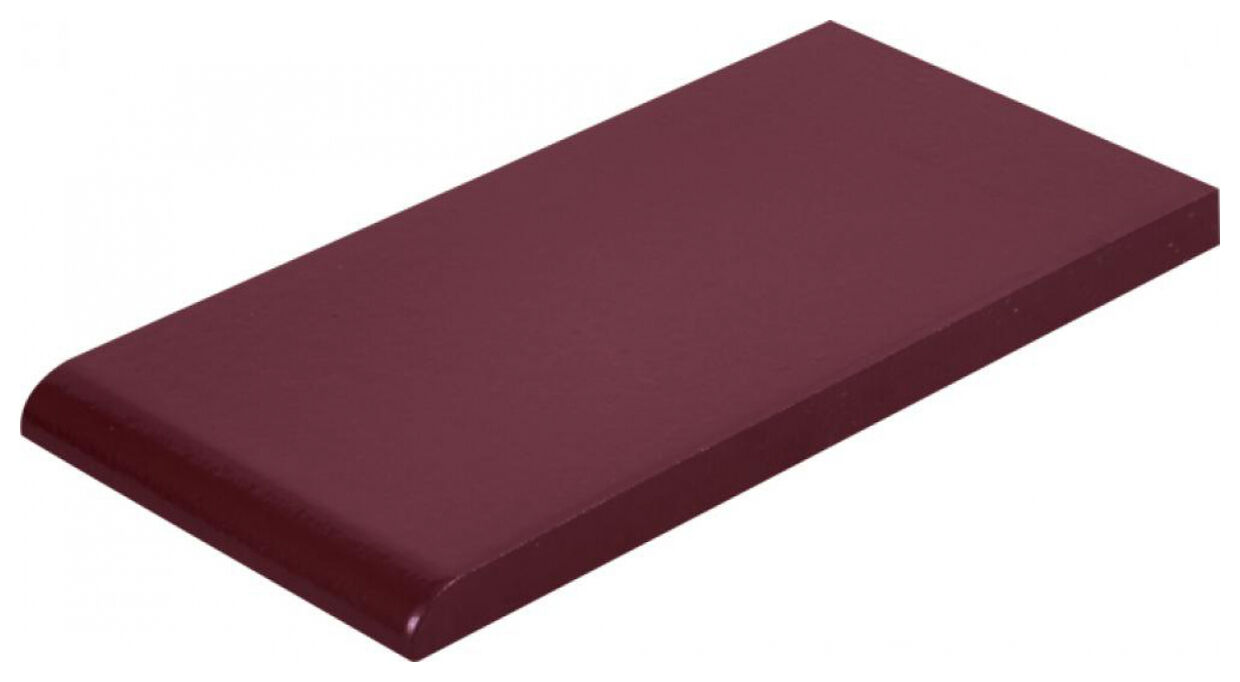 cerrad wiśniowy gładki parapet 14.8x30 - zdjęcie główne