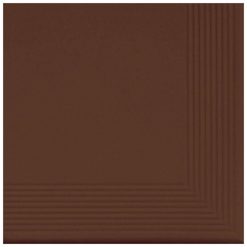 cerrad brąz stopnica narożna mat 30x30 - zdjęcie główne