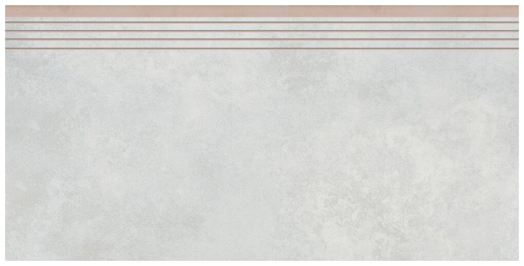 cerrad apenino bianco stopnica lappato rektyfikowana 29.7x119.7 - zdjęcie główne