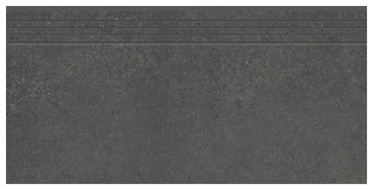 cerrad concrete anthracite stopnica rektyfikowana 29.7x59.7 - zdjęcie główne