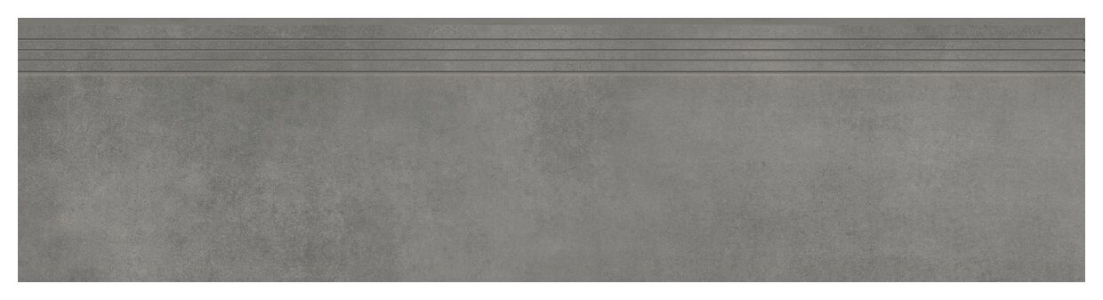 cerrad concrete graphite stopnica rektyfikowana 29.7x119.7 - zdjęcie główne