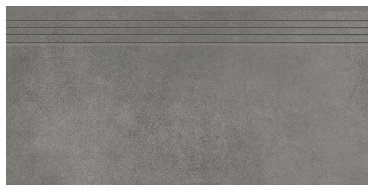 cerrad concrete graphite stopnica rektyfikowana 29.7x59.7 - zdjęcie główne