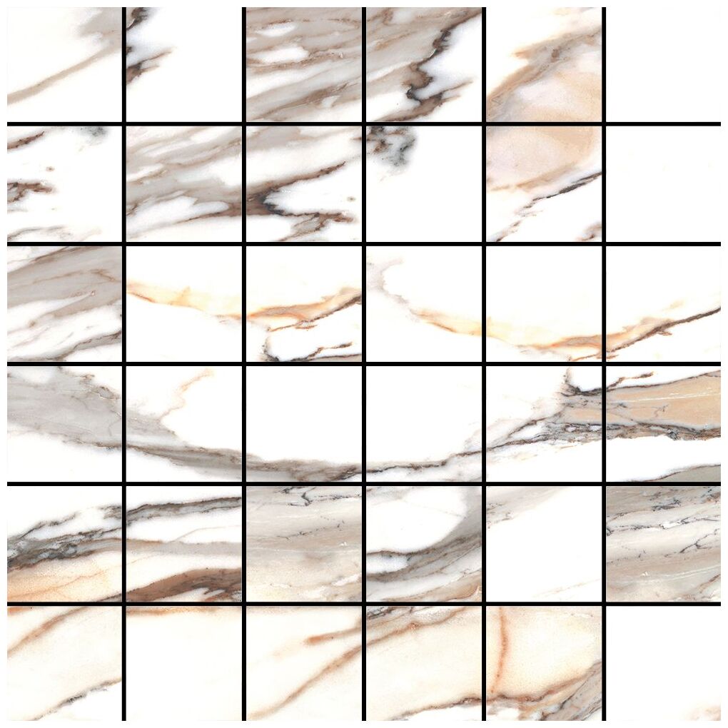 cerrad calacatta gold mozaika 29.7x29.7 - zdjęcie główne