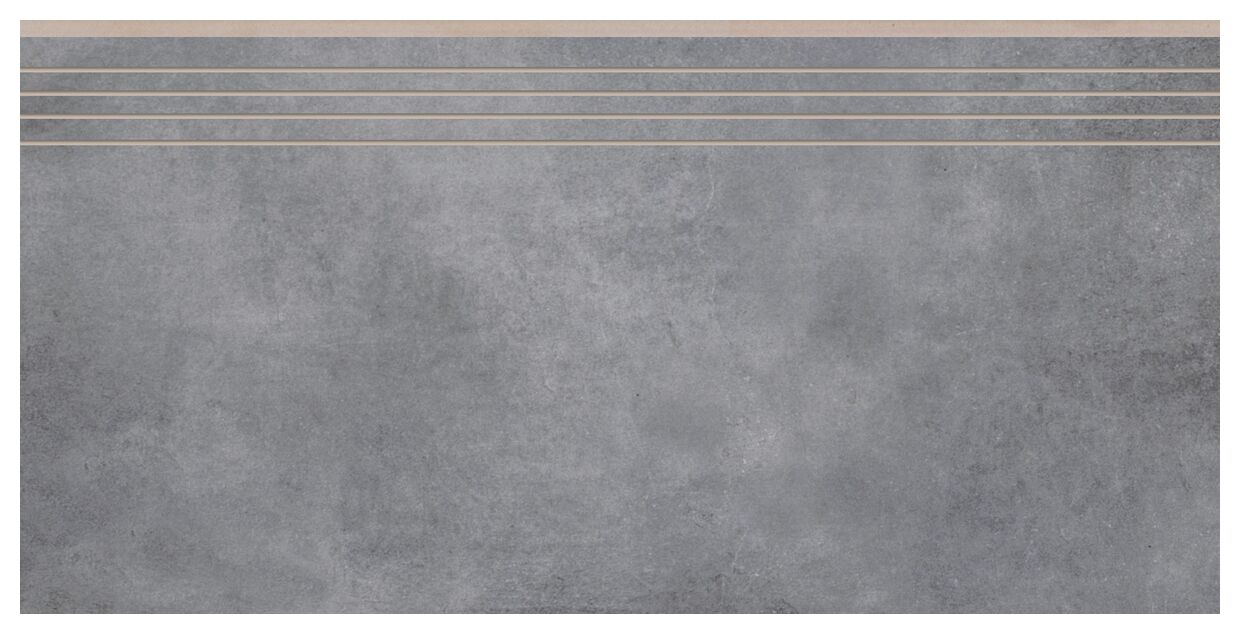 cerrad batista steel stopnica rektyfikowana 29.7x59.7 - zdjęcie główne