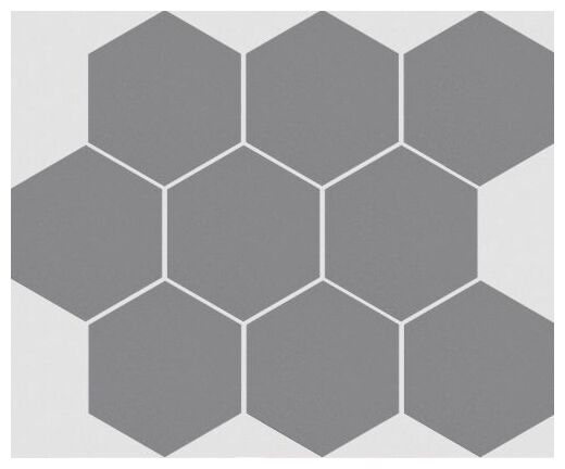 cerrad cambia gris mozaika heksagon lappato rektyfikowana 27.53x33.4x0.8 - zdjęcie główne