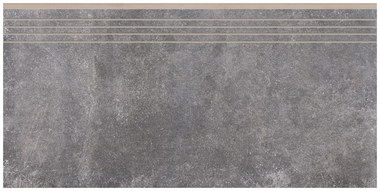 cerrad montego antracyt stopnica 39.7x79.7 - zdjęcie główne