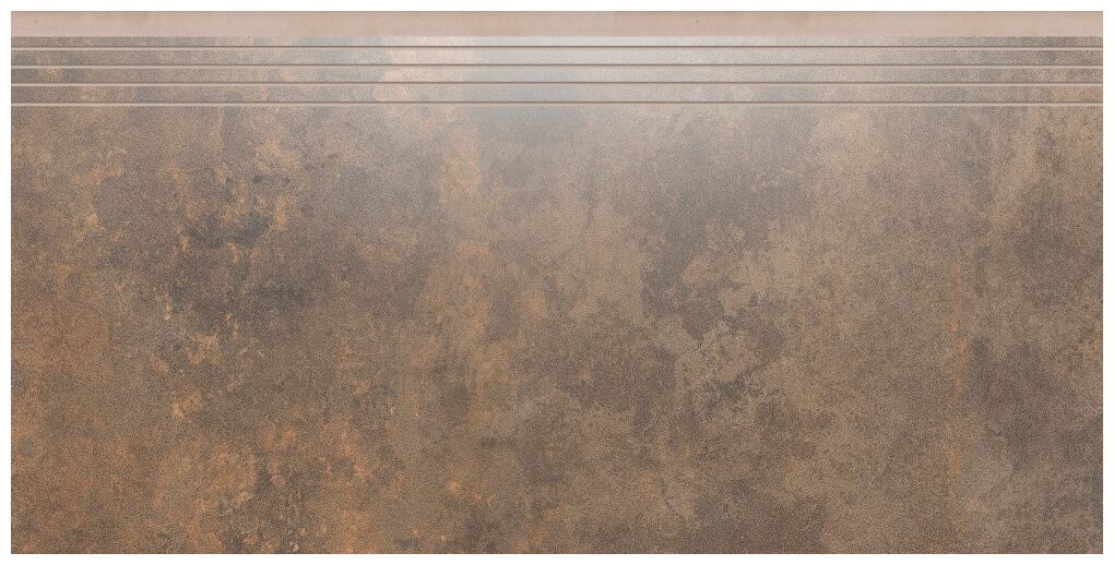 cerrad apenino rust stopnica lappato rektyfikowana 29.7x119.7 - zdjęcie główne