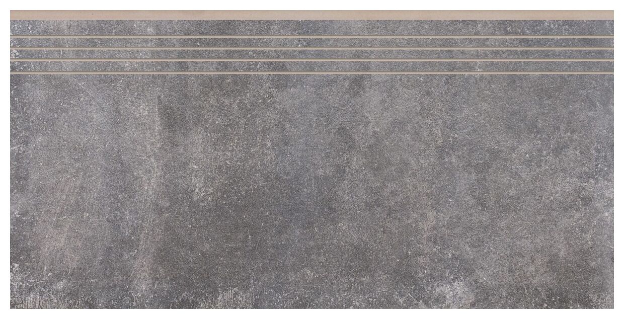 cerrad montego antracyt stopnica 29.7x59.7 - zdjęcie główne