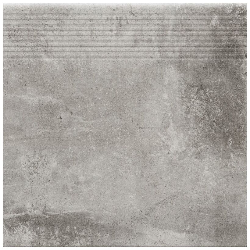 cerrad piatto gris stopnica prosta 30x30 - zdjęcie główne