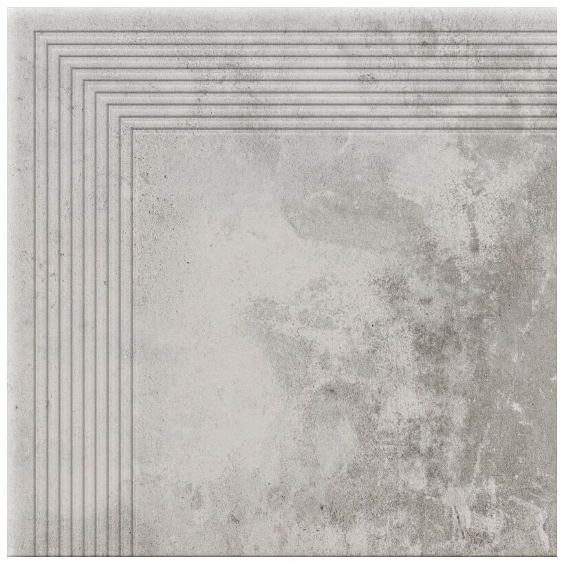 cerrad piatto gris stopnica narożna 30x30 - zdjęcie główne