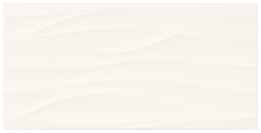 cersanit ps800 white wave structure satin płytka ścienna 29.8x59.8 - zdjęcie główne