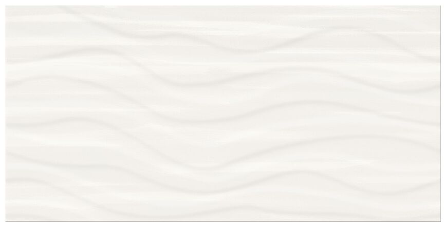cersanit ps803 white wave structure satin płytka ścienna 29.8x59.8 - zdjęcie główne