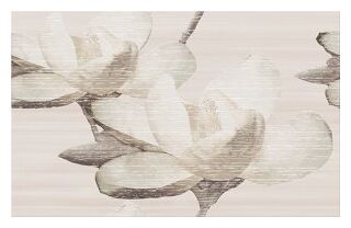 cersanit marisol beige flower dekor 25x40 - zdjęcie główne