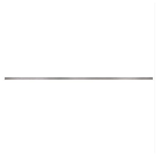 cersanit metal silver glossy border 1x60 