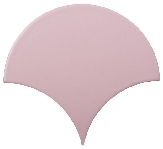 cil decor escama powder pink dark mat płytka ścienna 15.5x17 - zdjęcie główne