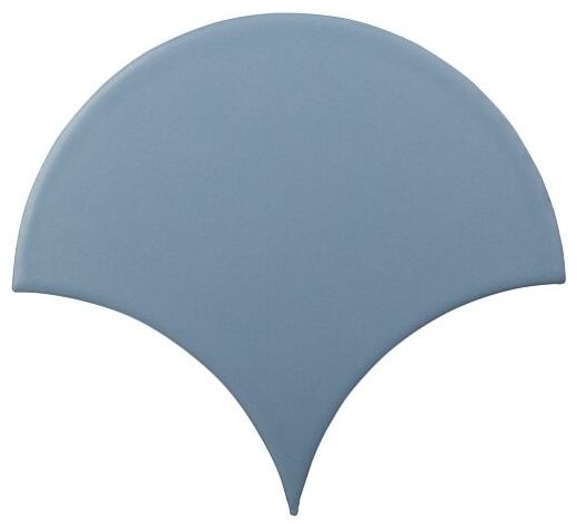 cil decor escama blue medium mat płytka ścienna 15.5x17 - zdjęcie główne