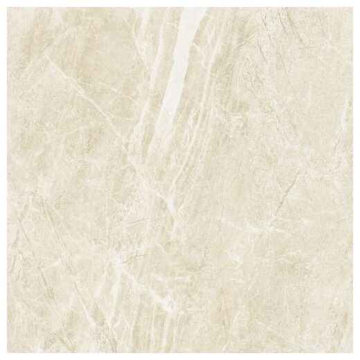 Antypoślizgowy gres Athena Almond o wymiarach 61x61 cm w jasnym odcieniu z subtelnym marmurowym wzorem