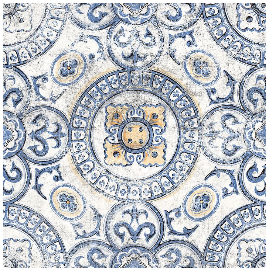 cotto tuscania fruhling dekore geometrisch płytka tarasowa gres rektyfikowany 61x61x2 - zdjęcie główne