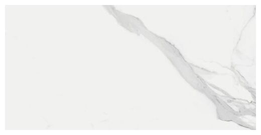 Biały gres White Marble Statuario 61x122,2 z delikatnymi szaro-srebrnymi żyłkami marmuru - zdjęcie nr: 2