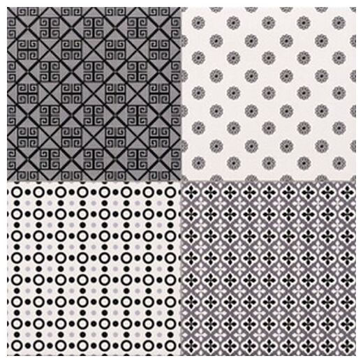 cristacer retro mix gres rektyfikowany 45x45 - zdjęcie nr: 3