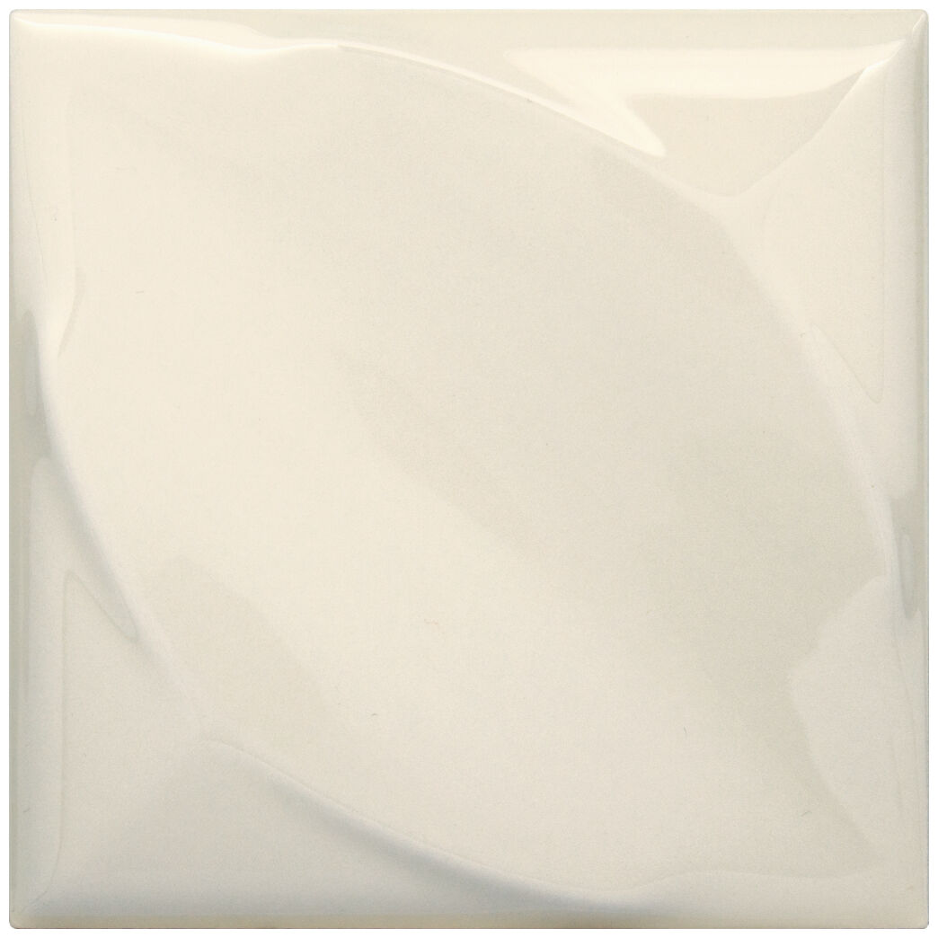 decus hoja crema brillo płytka ścienna 15x15 - zdjęcie główne