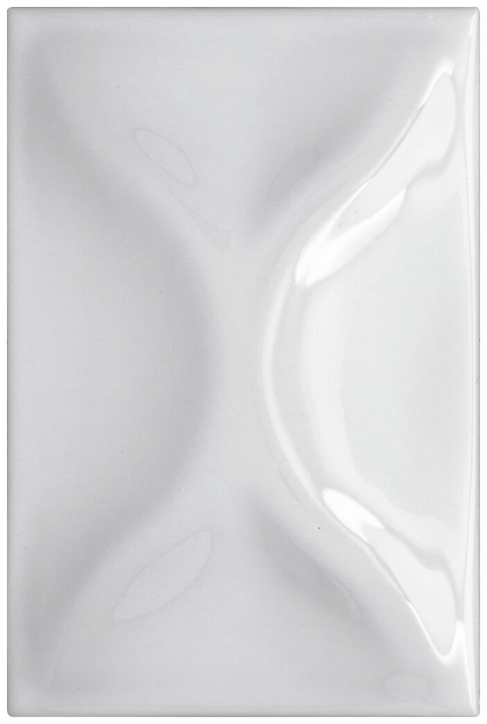 decus aspa blanco brillo płytka ścienna 10x15 - zdjęcie główne