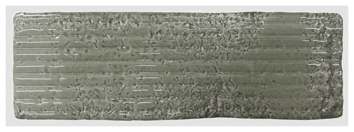 Decus Arty Sage Volum płytka ścienna 6.5x20 - błyszcząca glazura w kształcie cegiełki