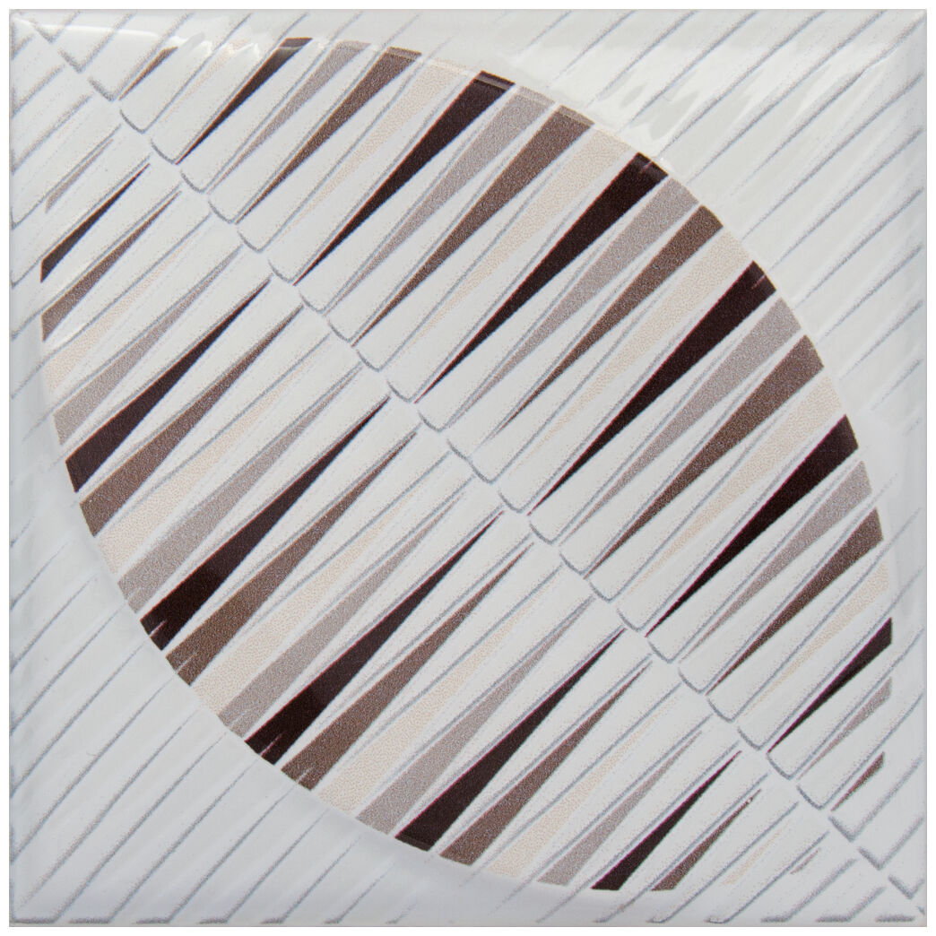 decus hoja optic crema dekor 15x15 - zdjęcie główne