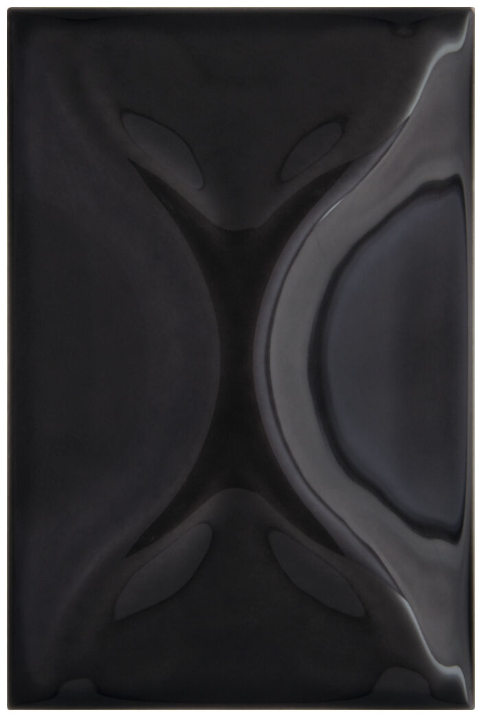 decus aspa negro brillo płytka ścienna 10x15 - zdjęcie główne