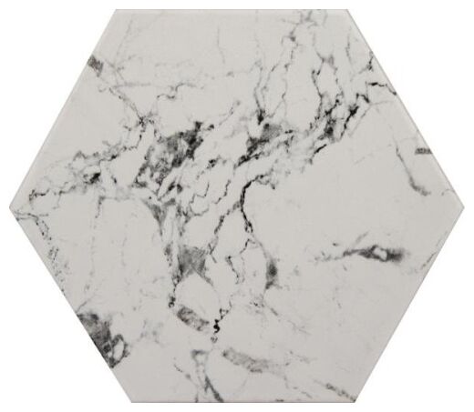 decus marmol carrara hexagono gres 14x16.3 - zdjęcie główne