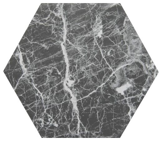decus marmol marquina hexagono gres 14x16.3 - zdjęcie główne