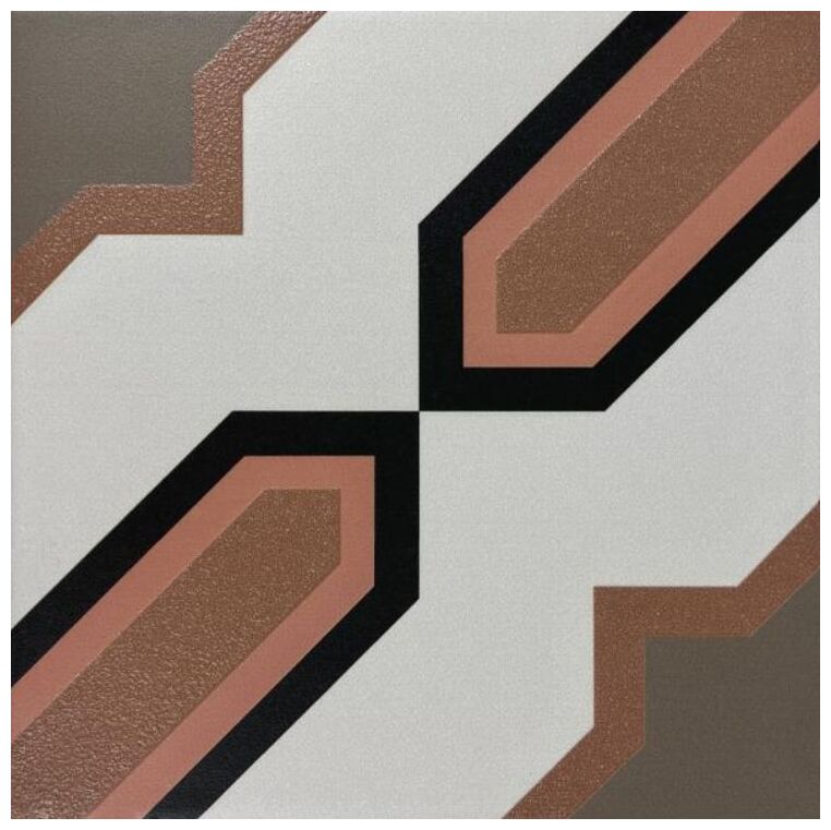 Decus Sixties Arrow gres 20x20 - gres hiszpański w stylu retro łazienkowy i kuchenny