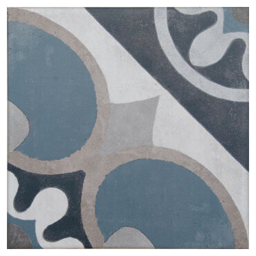 decus vintage azul 04 gres mat 20x20 - zdjęcie główne