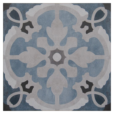 decus vintage azul 08 gres mat 20x20 - zdjęcie główne
