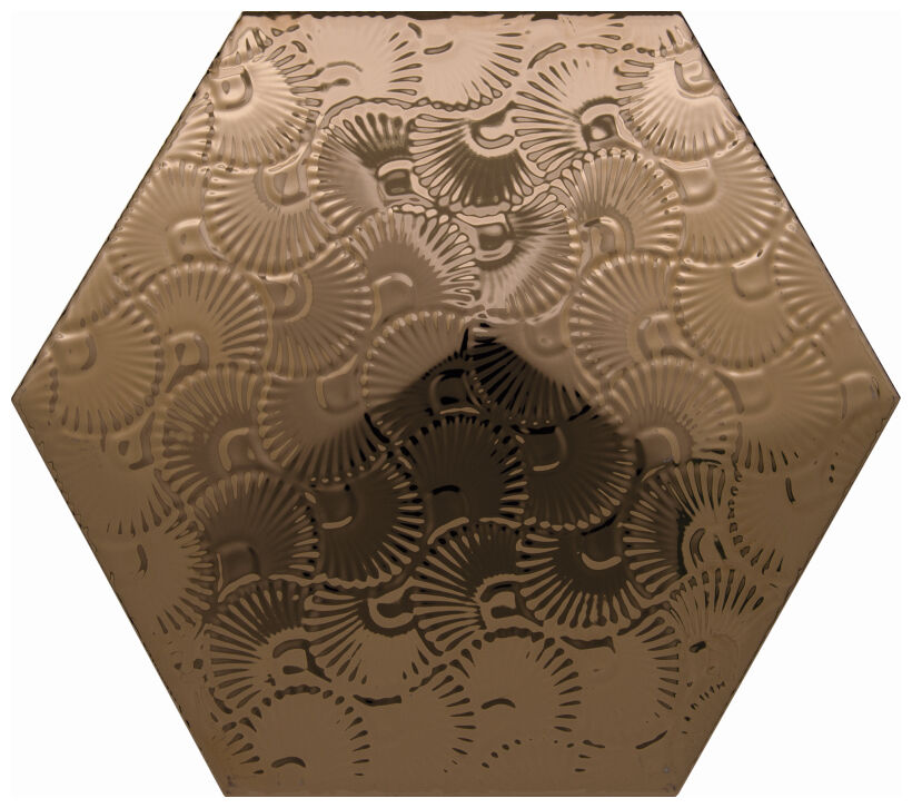 decus hexagono piramidal bronce 2 dekor 15x17 