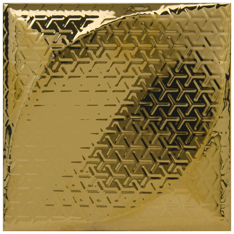 decus hoja oro dekor 15x15 