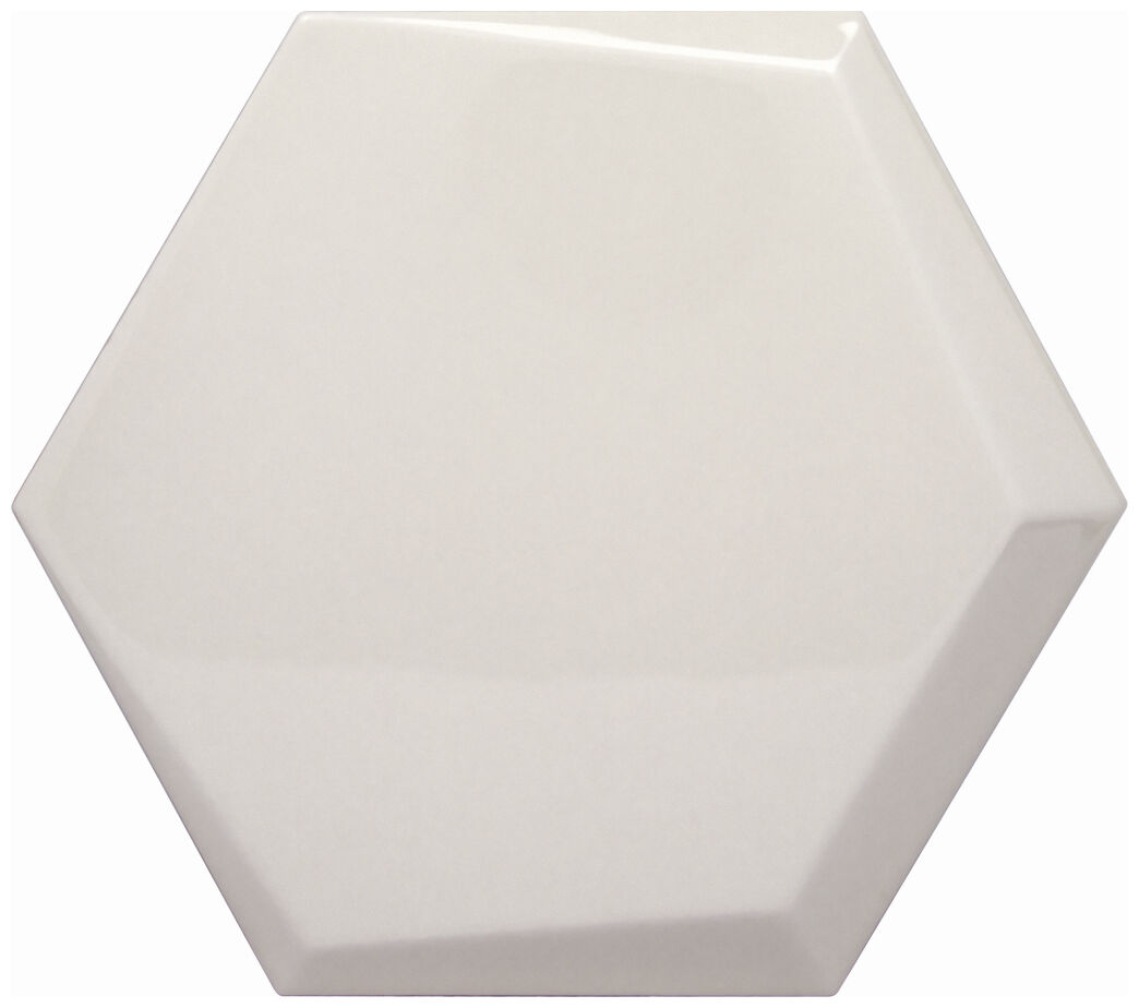 decus hexagono cuna perla brillo płytka ścienna 15x17 - zdjęcie główne