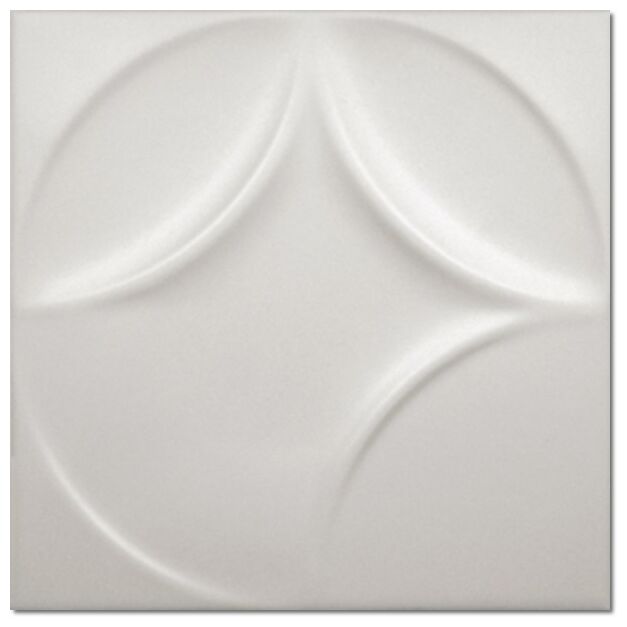 decus expression blanco mate płytka ścienna 20x20 - zdjęcie główne
