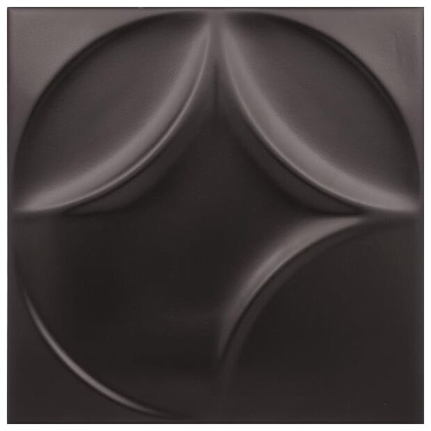 decus expression negro mate płytka ścienna 20x20 - zdjęcie główne