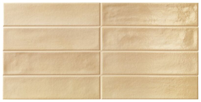 Delconca Ghiaccioli GH1 Vaniglia Brick płytka ścienna 6x25 - włoska płytka w kształcie cegiełki